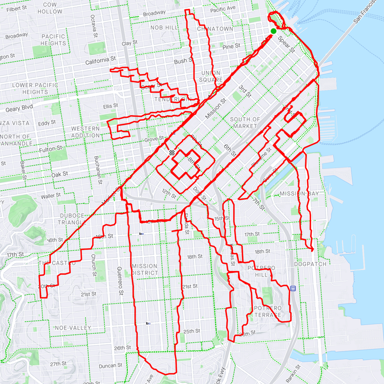 Misc GPS art